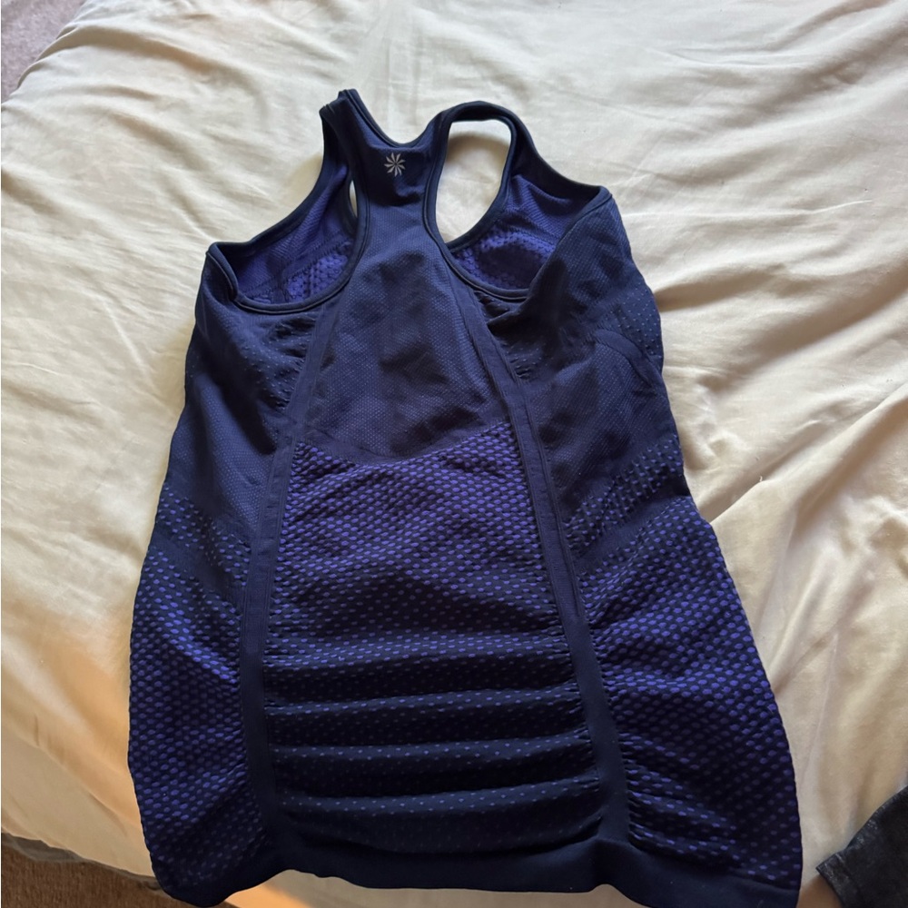 Athleta Navy Blue Tank Top - Picture 3 of 3